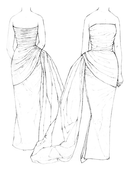 Schiaparelli dress  c.1955